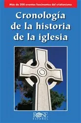 Book cover of Cronología de la historia de la iglesia by Rose Publishing