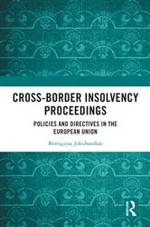 Book cover of Cross-Border Insolvency Proceedings by Remigijus Jokubauskas