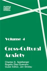 Book cover of Cross Cultural Anxiety by Unknown