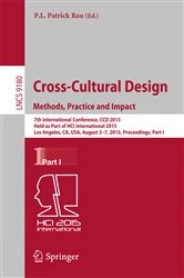 Book cover of Cross-Cultural Design Methods, Practice and Impact by P.L.Patrick Rau