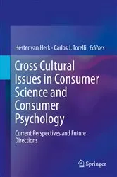 Book cover of Cross Cultural Issues in Consumer Science and Consumer Psychology by Hester van Herk