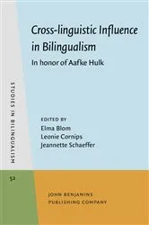 Book cover of Cross-linguistic Influence in Bilingualism by Elma Blom