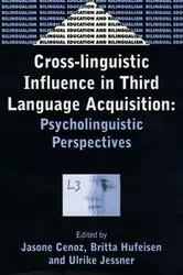 Book cover of Cross-Linguistic Influence in Third Language Acquisition by Jasone Cenoz