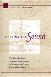 Book cover of Crossing the Sound by Faren R. Siminoff