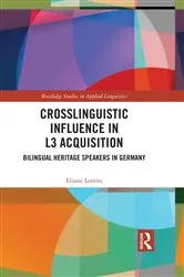 Book cover of Crosslinguistic Influence in L3 Acquisition by Eliane Lorenz