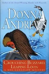 Book cover of Crouching Buzzard, Leaping Loon by Donna Andrews