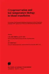 Book cover of Cryopreservation and low temperature biology in blood transfusion by C.Th. Smit Sibinga