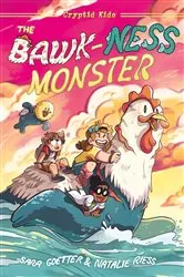 Book cover of Cryptid Kids: The Bawk-ness Monster by Natalie Riess