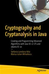 Book cover of Cryptography and Cryptanalysis in Java by Stefania Loredana Nita