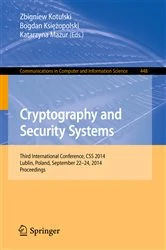 Book cover of Cryptography and Security Systems by Zbigniew Kotulski