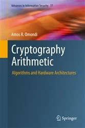 Book cover of Cryptography Arithmetic by Amos R. Omondi