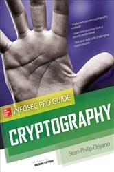 Book cover of Cryptography InfoSec Pro Guide by Sean-Philip Oriyano