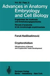 Book cover of Cryptorchidism by F. Hadziselimovic