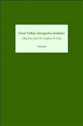 Book cover of César Vallejo: Autógrafos olvidados by Juan Fló