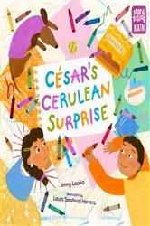 Book cover of César's Cerulean Surprise by Jenny Lacika