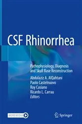 Book cover of CSF Rhinorrhea by Abdulaziz A. AlQahtani