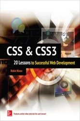 Book cover of CSS & CSS3: 20 Lessons to Successful Web Development by Robin Nixon