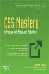 Book cover of CSS Mastery by Cameron Moll
