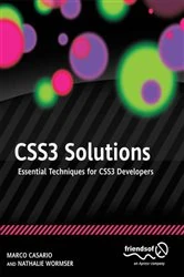 Book cover of CSS3 Solutions by Marco Casario