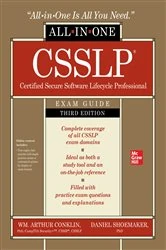Book cover of CSSLP Certified Secure Software Lifecycle Professional All-in-One Exam Guide, Third Edition (3rd ed.) by Wm. Arthur Conklin