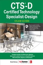 Book cover of CTS-D Certified Technology Specialist-Design Exam Guide by Brad Grimes