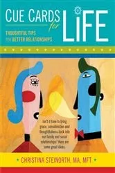 Book cover of Cue Cards for Life by Christina Steinorth