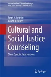 Book cover of Cultural and Social Justice Counseling by Farah A. Ibrahim