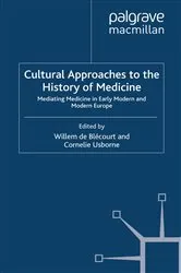 Book cover of Cultural Approaches to the History of Medicine by C. Usborne