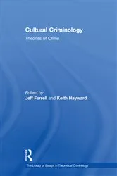 Book cover of Cultural Criminology by Jeff Ferrell