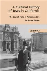 Book cover of Cultural History of Jews in California by Unknown