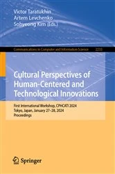 Book cover of Cultural Perspectives of Human-Centered and Technological Innovations by Victor Taratukhin
