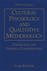 Book cover of Cultural Psychology and Qualitative Methodology by Carl Ratner