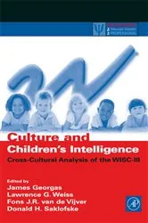 Book cover of Culture and Children's Intelligence by James Georgas