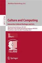 Book cover of Culture and Computing. Interactive Cultural Heritage and Arts by Matthias Rauterberg