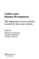 Book cover of Culture and Human Development by Wolfgang Friedlmeier