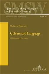 Book cover of Culture and Language by Jürgen Erfurt