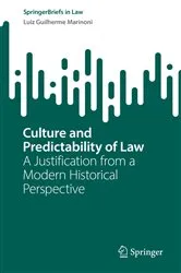 Book cover of Culture and Predictability of Law by Unknown
