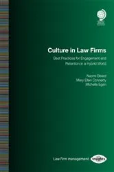 Book cover of Culture in Law Firms by Naomi Beard Nelson
