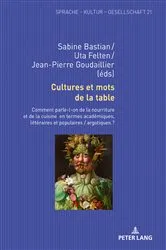 Book cover of Cultures et mots de la table by Unknown