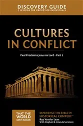 Book cover of Cultures in Conflict Discovery Guide by Ray Vander Laan