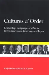 Book cover of Cultures of Order by Katja Weber