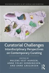 Book cover of Curatorial Challenges by Malene Vest Hansen