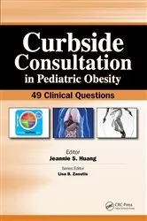 Book cover of Curbside Consultation in Pediatric Obesity by Jeannie Huang