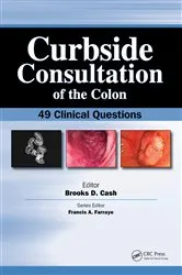 Book cover of Curbside Consultation of the Colon by Brookes Cash