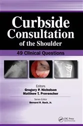 Book cover of Curbside Consultation of the Shoulder by Gregory Nicholson