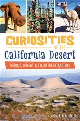 Book cover of Curiosities of the California Desert by Claudia Heller