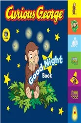 Book cover of Curious George Good Night Book by H.A. Rey