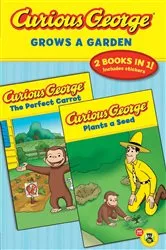 Book cover of Curious George Grows a Garden by H.A. Rey