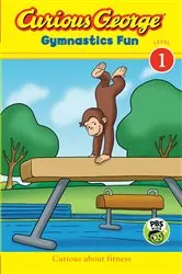 Book cover of Curious George Gymnastics Fun by H.A. Rey