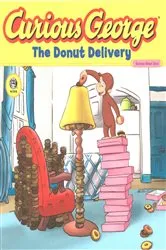 Book cover of Curious George The Donut Delivery by H.A. Rey